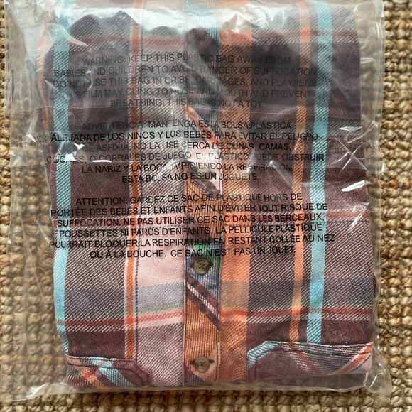 NEW Free People We The Free Vintage Crush Plaid Shirt - Picture 10 of 16